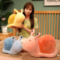 20-60cm Cartoon Snails Plush Toys Lovely Animal Pillow