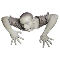 Halloween Horror Crawler Resin Crafts Garden Decoration Swamp Zombie Outdoor Garden Statue Decoration