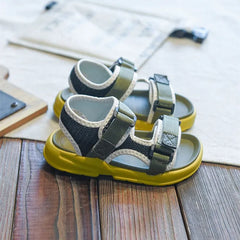 Children Sandals Fashion Breathable Soft Non-Slip High Quality Boys Beach Sandals