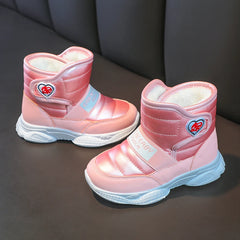 New Girl's Winter Fashion Boots Kid's Cotton Shoes