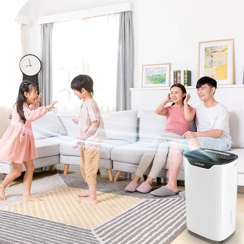 Household Dehumidifier APP Control Deshumidificador Moisture Absorber Air Purifier Mute Bedroom Basement Moisture-proof Dryer