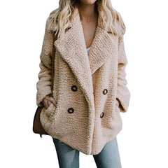 Female Warm Faux Fur Coat