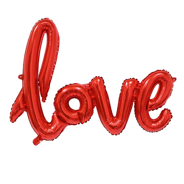 LOVE Letter large size Foil Balloon Anniversary Wedding Valentines Day