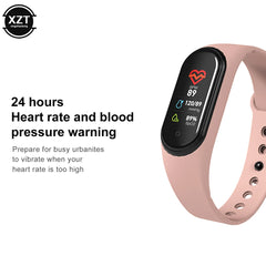 Digital Smartwatch Waterproof Bluetooth-compatible Watch Blood Pressure Heart Rate Monitor