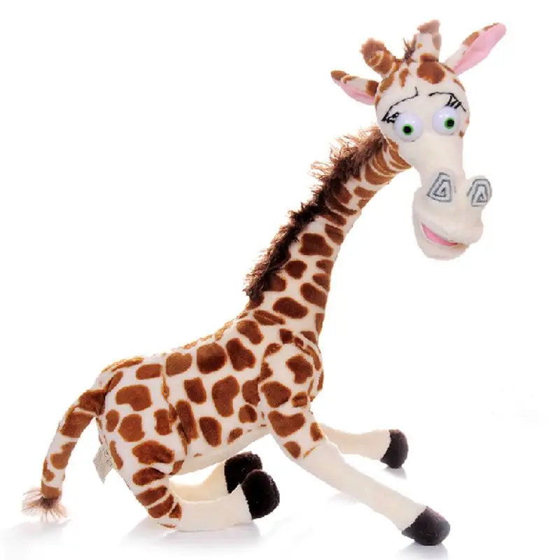 Long Neck Giraffe Stuffed Plush Toy Madagascar Cute Deer Doll for Kids High QUality