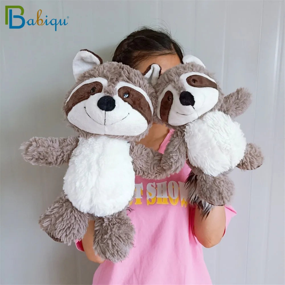 Soft Raccoon Plush Toy Lovely Raccoon Stuffed Animals Doll Pillow For Girls Children Kids Baby Birthday Gift