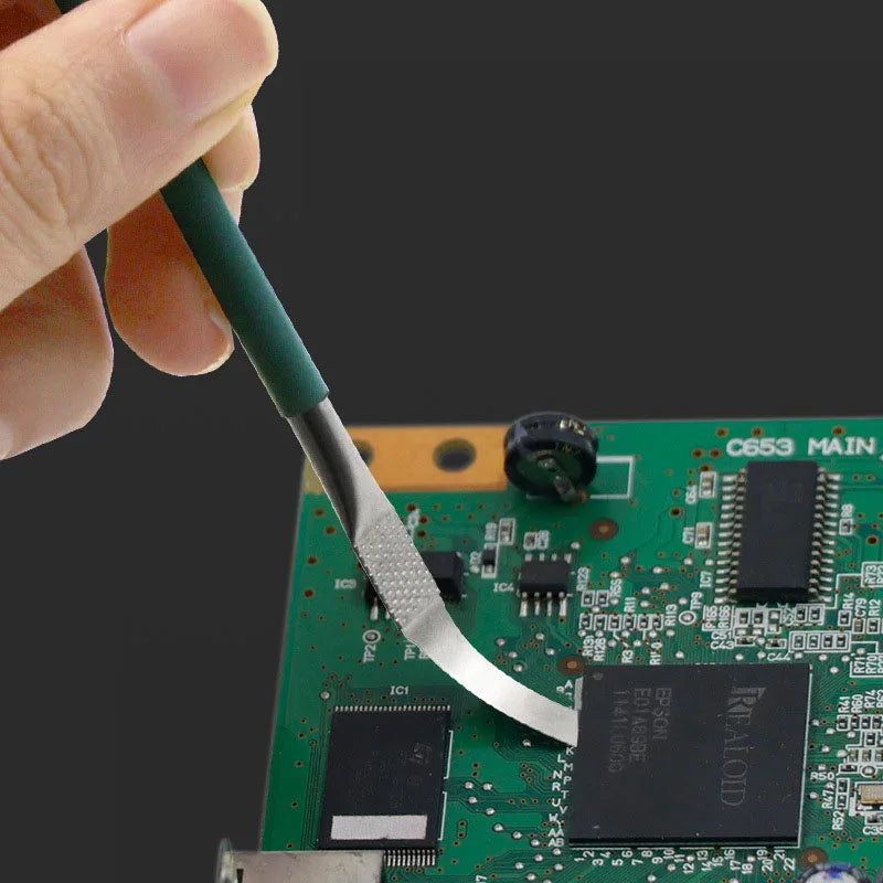 5 in 1 IC Chip Repair Thin Blade CPU NAND Remover BGA Maintenance Knife Remove Glue Disassemble Phone PC Rework Processor Tools