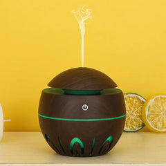 Mini Portable Ultrasonic Air Humidifier Aroma Essential Oil Diffuser