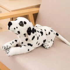 Simulation Dog Plush Toy Tissue Bag Stuffed Paper Box Real-life Dog Puppy Tissue Storage Bag