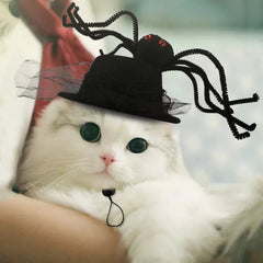 Pet Cat Dog Cap Funny Halloween Pet Product For Photography Cosplay Police Hat