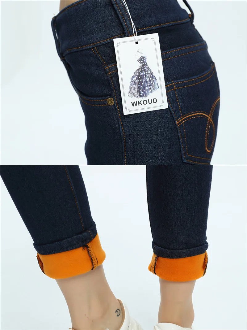 Female Snow Jeans Pants P8018