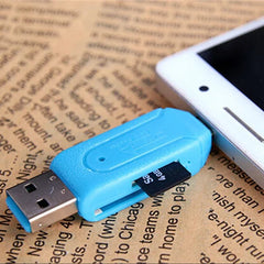 Pen Drive 2 in 1 USB OTG Card Reader High Speed Flash Drive Real Capacity Memory Stick