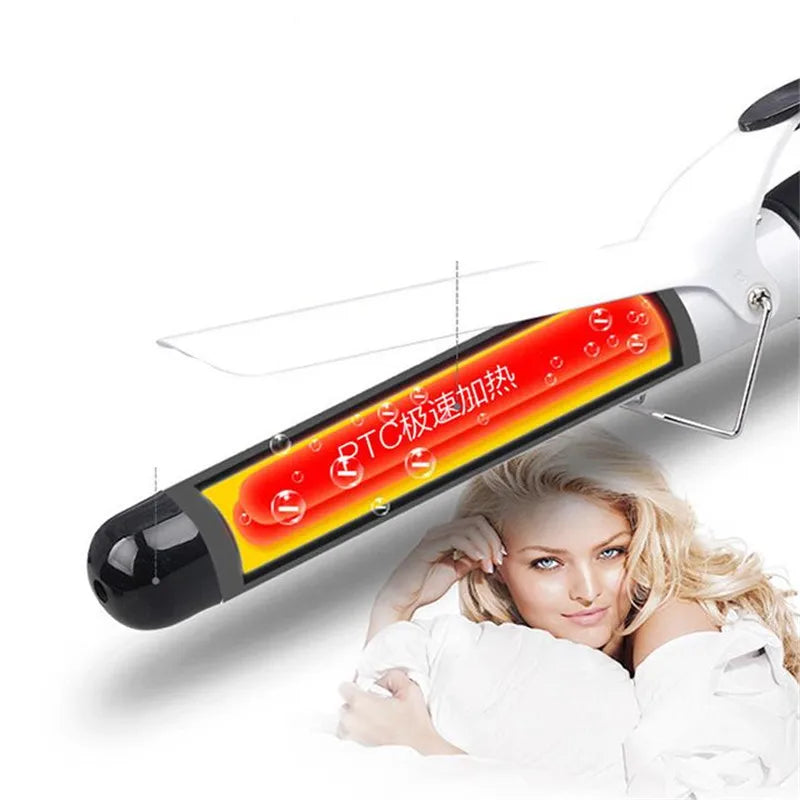 Professional 32mm 38mm LCD Display Hair Curler Hair Styling Tools