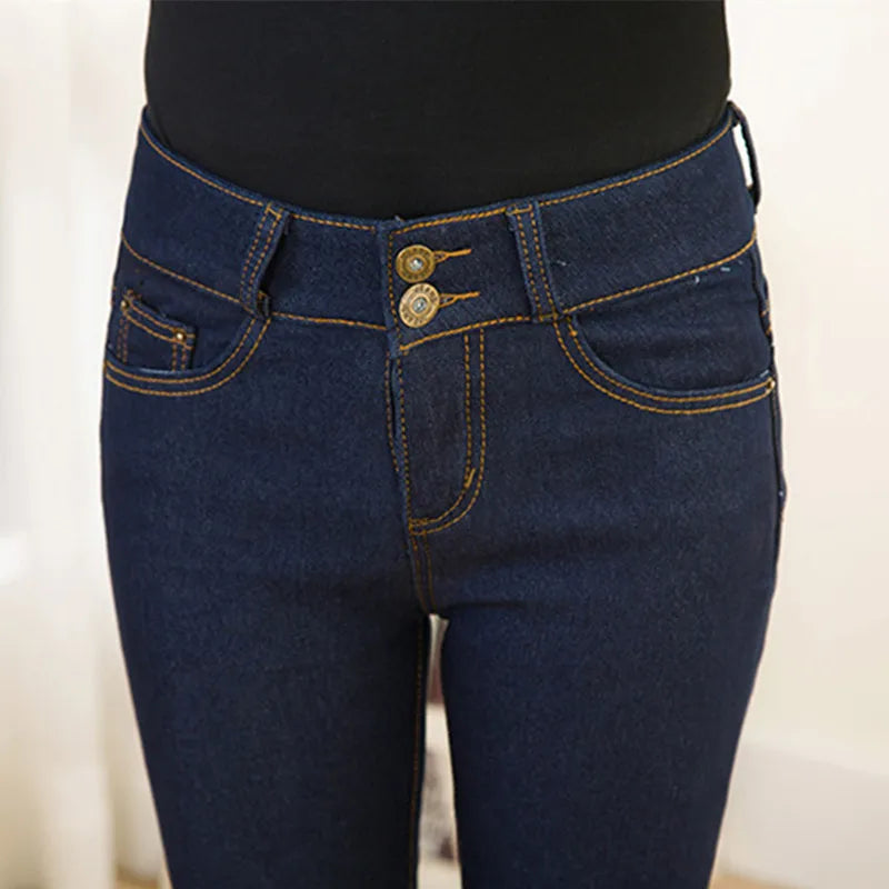 Female Snow Jeans Pants P8018