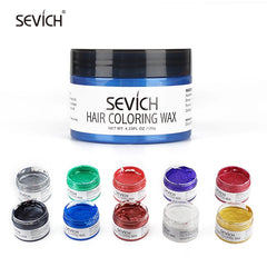 120g Color Hair Wax Styling Hair Dye Clay