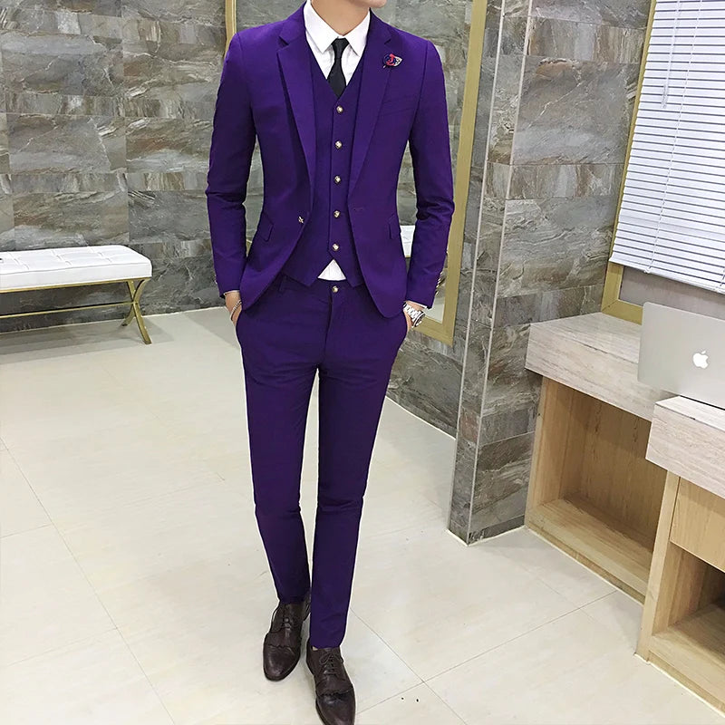 Men's Suits High Quality Wedding