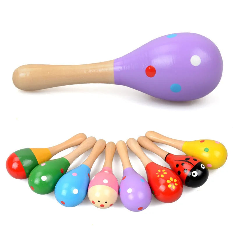 Baby Kid Wooden Ball Toy