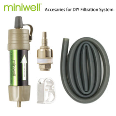 Lightweight 2000 Liters Filtration Capacity Outdoor Camping Hiking Traveling Emergency Supplies Portable Water Filter