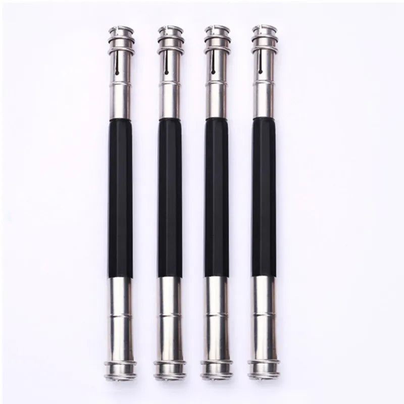 5/10pcs Metal pencil extender pen receiver plain pencil clip double headed pencil extender pencil case kit desenho