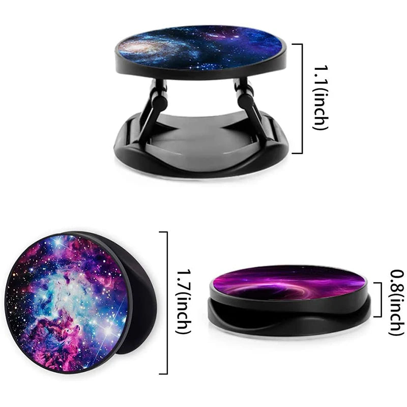 Universal Round Phone Socket Grip For Girls Folding Phone Holder