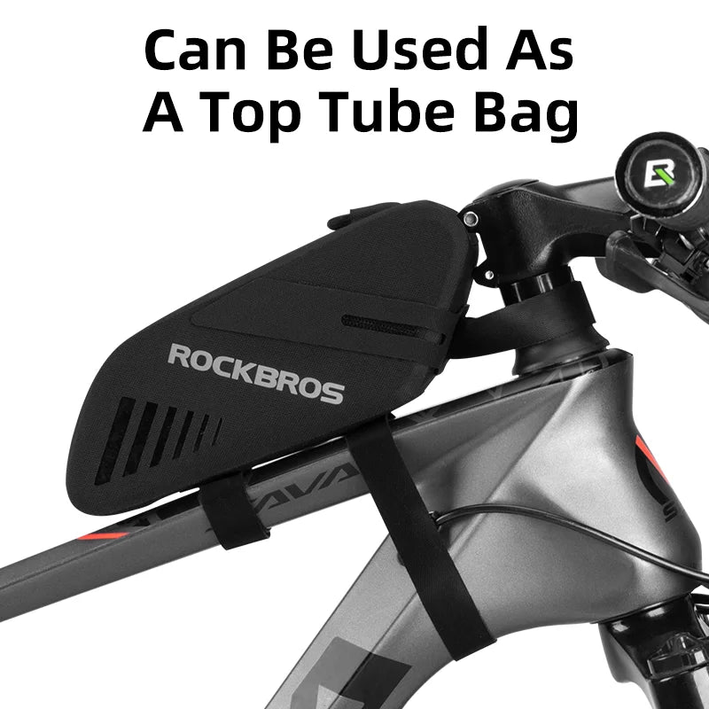 ROCKBROS Bike Saddle Bag Waterproof 0.6L Cycling Seat Pouch