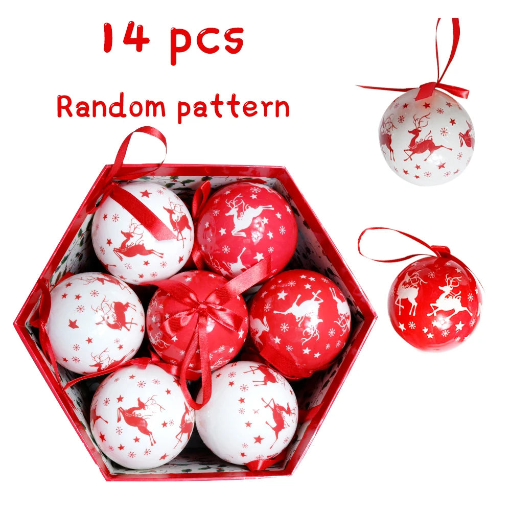 Christmas Tree Balls Pendant Ornaments Hanging Ball