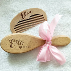 Custom Name Baby Bathing Comb Baby Care Hair Brush