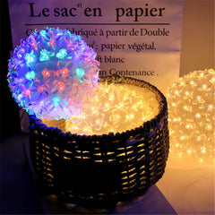 LED Cherry Blossom Peach Flower Ball Lights Lamp