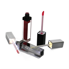 Lip gloss with led light and mirror