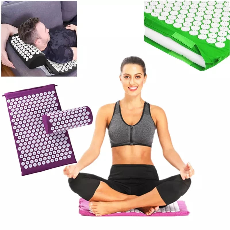 Massager Yoga Mat Cushion acupressure Massage Mat Sets