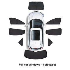 Custom-Fit Privacy Sunshade for Tesla  Rear Windshield