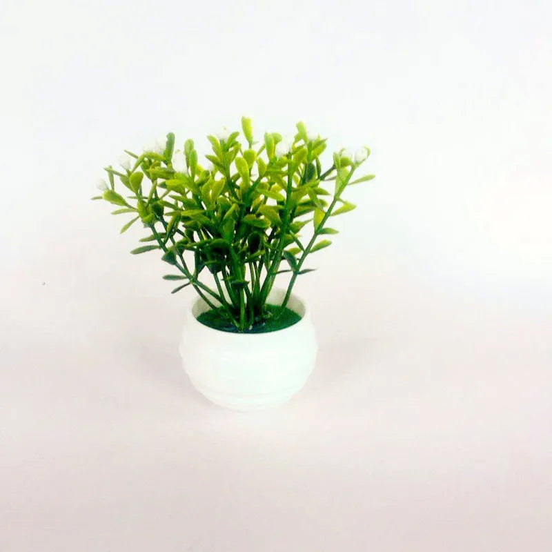 Mini Artificial Aloe Plants Bonsai Small Simulated Tree Pot Plants Fake Flowers Office Table Potted Ornaments Home Garden Decor