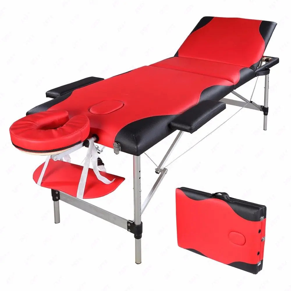 Beauty Bed Folding Aluminum Tube SPA Bodybuilding Massage Table