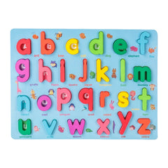 Kids 3D Wooden Puzzle Toys Colorful Number Letter