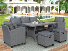 Outdoor Rattan Wicker Furniture Set