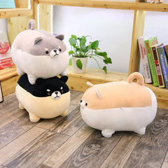 Cute Shiba Inu Dog Cat Pig Plush Toy Stuffed Soft Kawaii Animal Pillow Lovely Gift for Kids Baby Children Good Quality