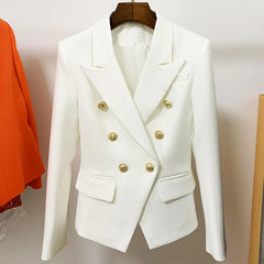 HIGH QUALITY New Fashion Runway Star Style Jacket Women's Blazer Outerwear