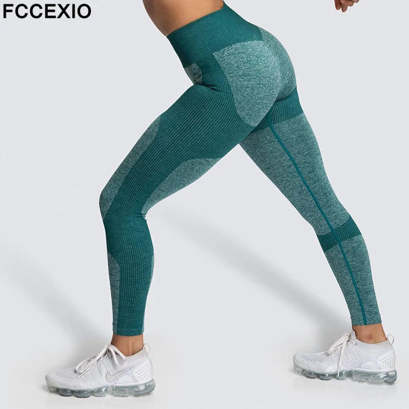 High Waist Sport Leggings Women Push Up Running Pants Workout Fitness Gym Tights Legging