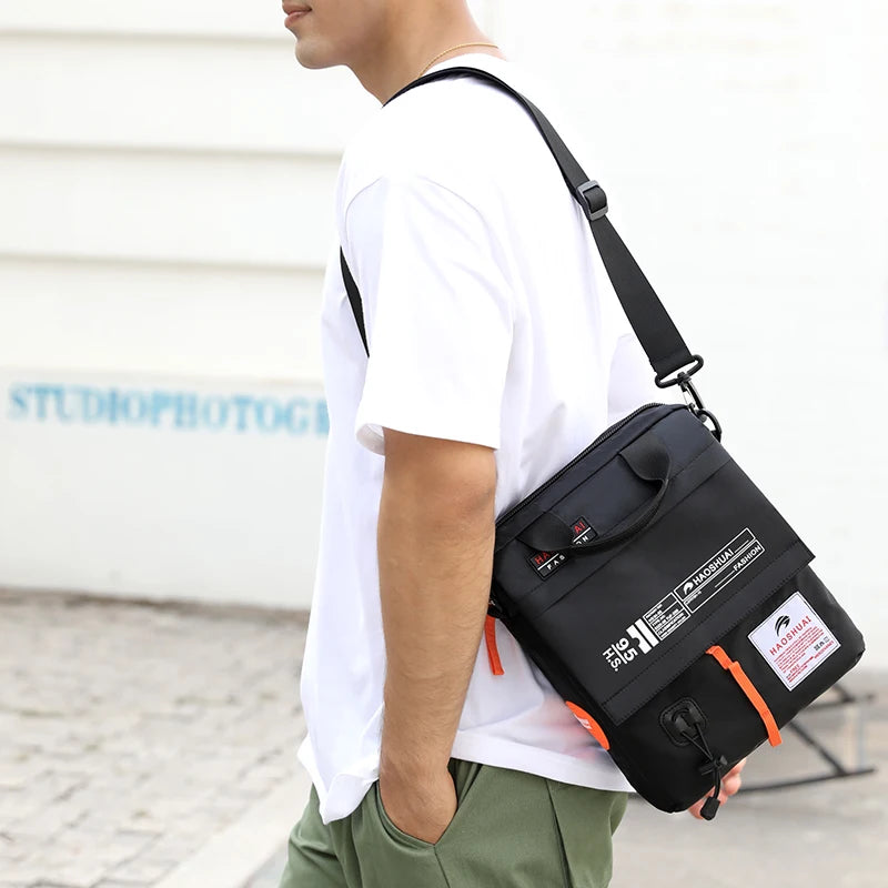 New Brand Men's Shoulder Bag High Quality Boys Crossbody Bag light Man Messenger Bag