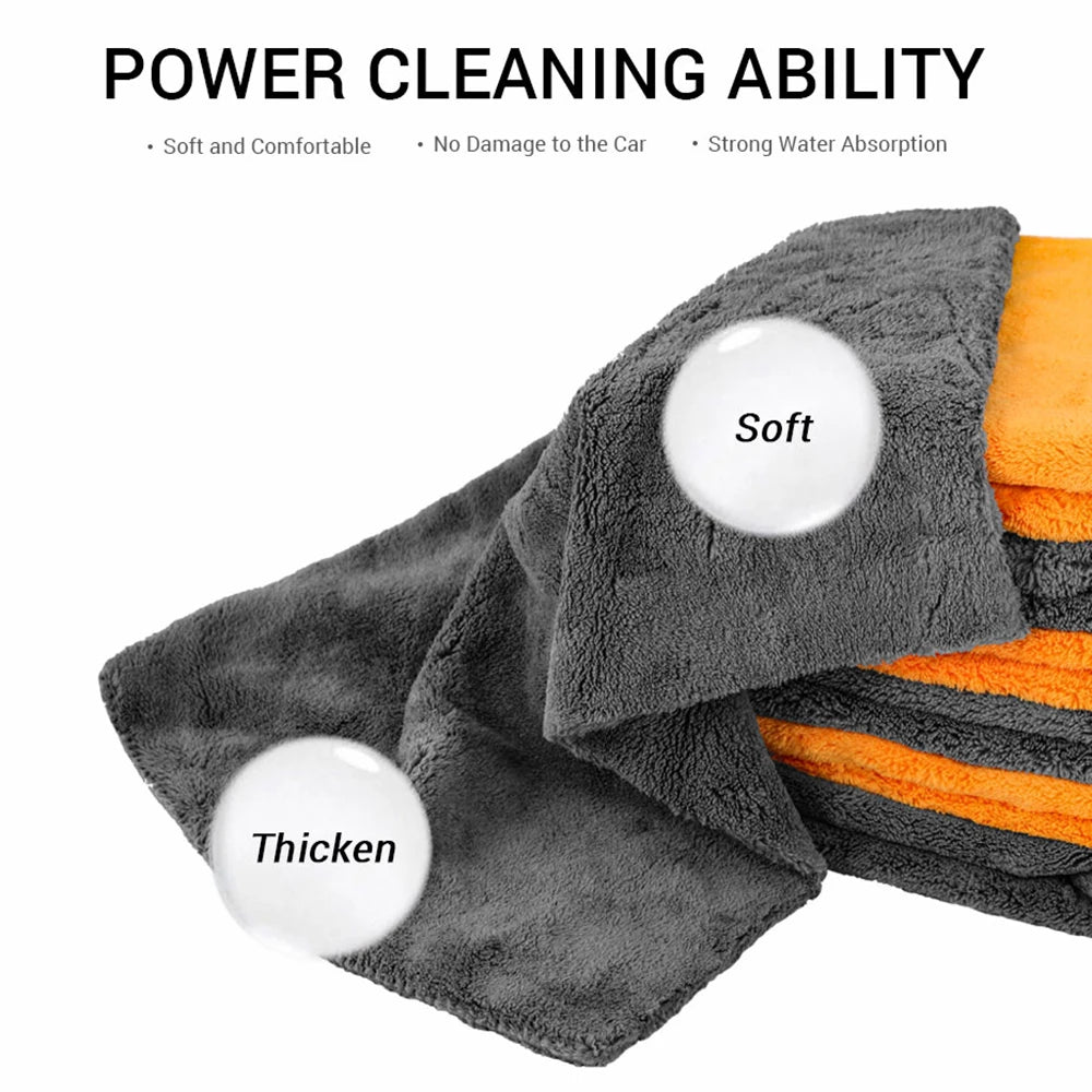 Extra Microfiber Towels Car Washing