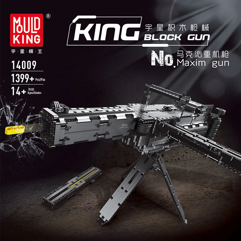 MOULD KING Creative  Desert Eagle Pistol Weapon SWAT Gun 98K MP5 Building Blocks Bricks