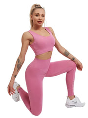 Women's Sportswear Yoga Set Workout Clothes Athletic Wear Sports Gym Legging