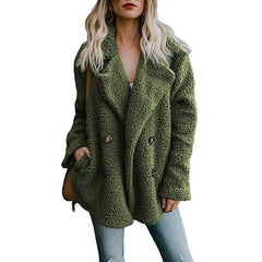 Female Warm Faux Fur Coat