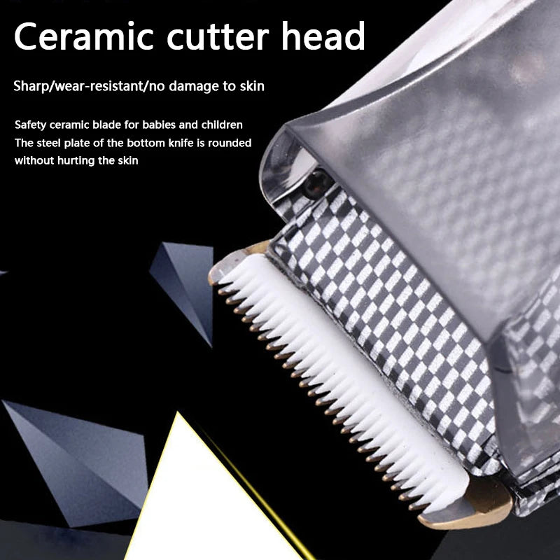 Kemei Automatic Hair Suck Clipper Professional Baby Vacuum Hair Clipper Electric Cordless Child Hair Trimmer