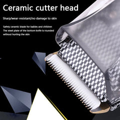 Kemei Automatic Hair Suck Clipper Professional Baby Vacuum Hair Clipper Electric Cordless Child Hair Trimmer