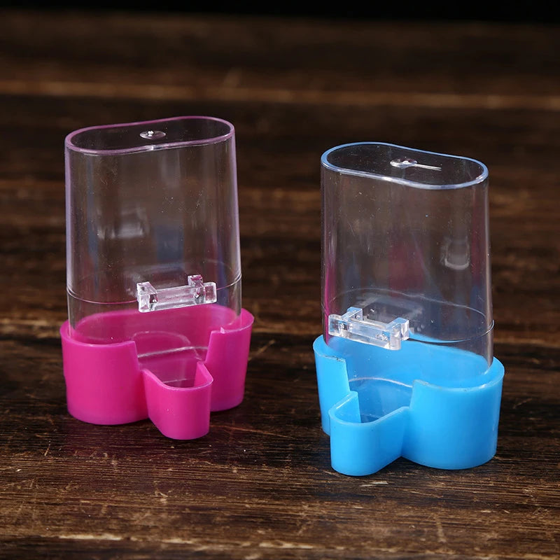 High Quality Automatic Drinker Bird Supplies Feeder Drinking Cup Water Waterer Clip Pet Dispenser Bottle Bowls Pet Parrot 1 Pcs