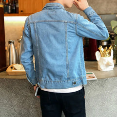 New Fashion Denim Jacket Men's