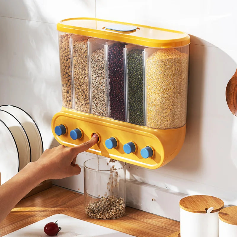 Kitchen Storage Moisture-proof Separated Food Storage Container