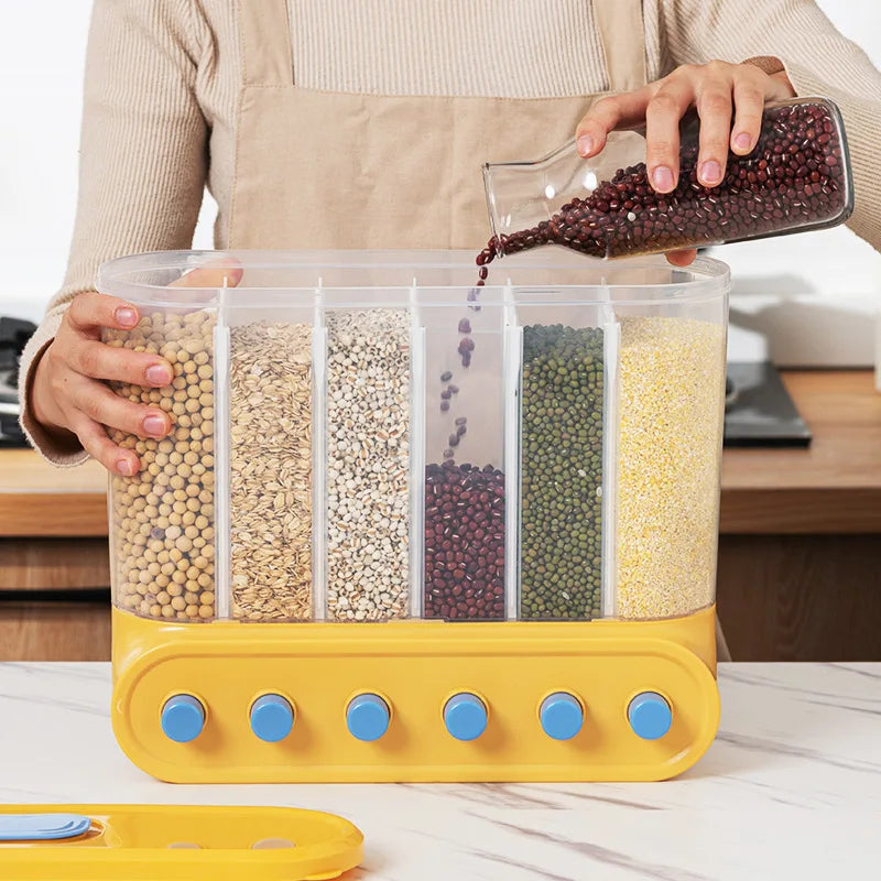 Kitchen Storage Moisture-proof Separated Food Storage Container