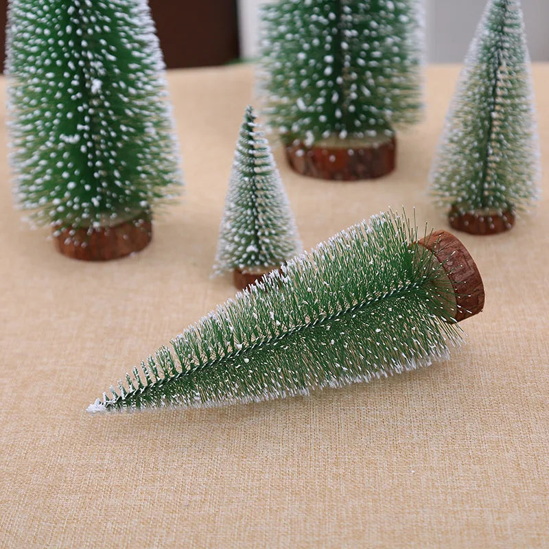 Small artificia christmas tree New year's Gift decorations